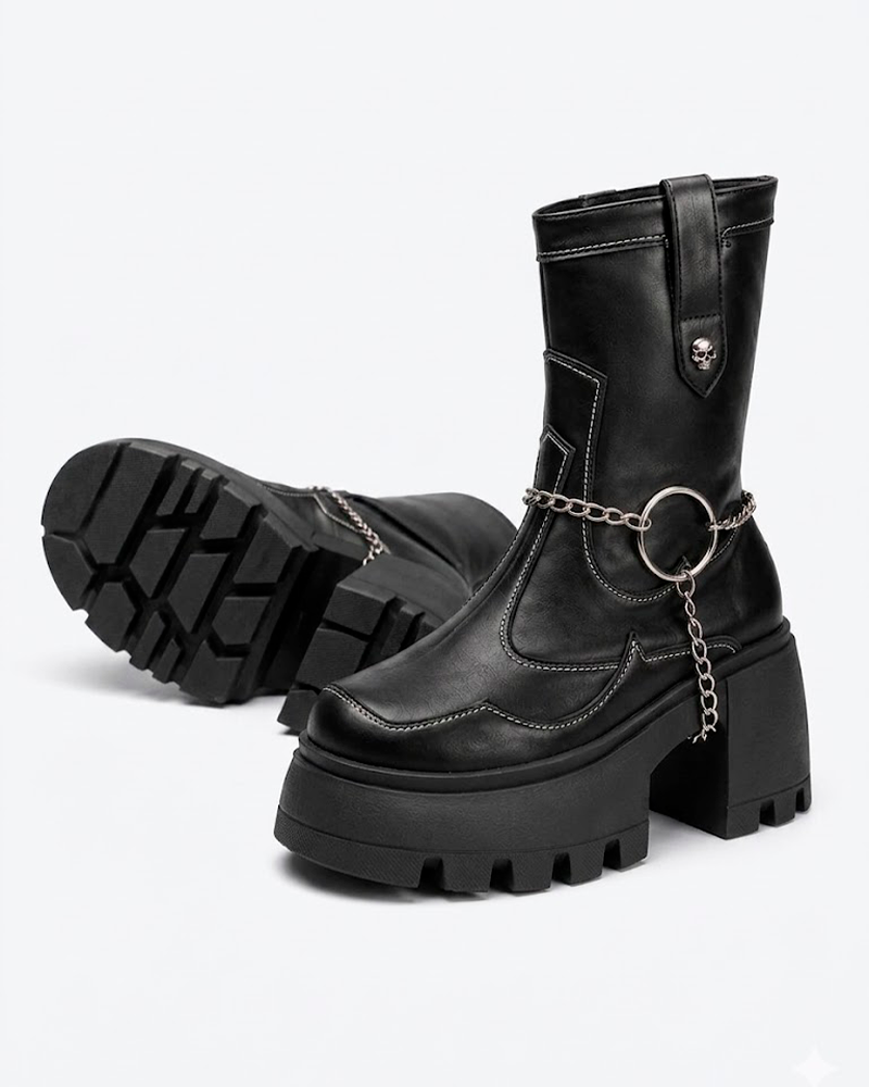 Western Goth Boots - Imagen 1